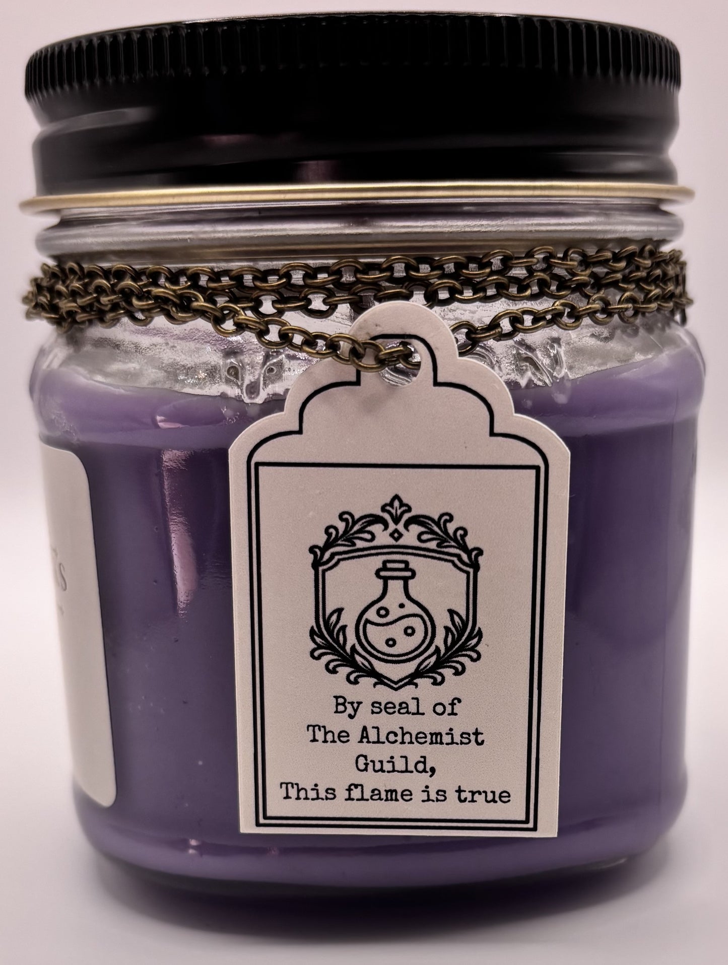 Shadowberry Cream Candle