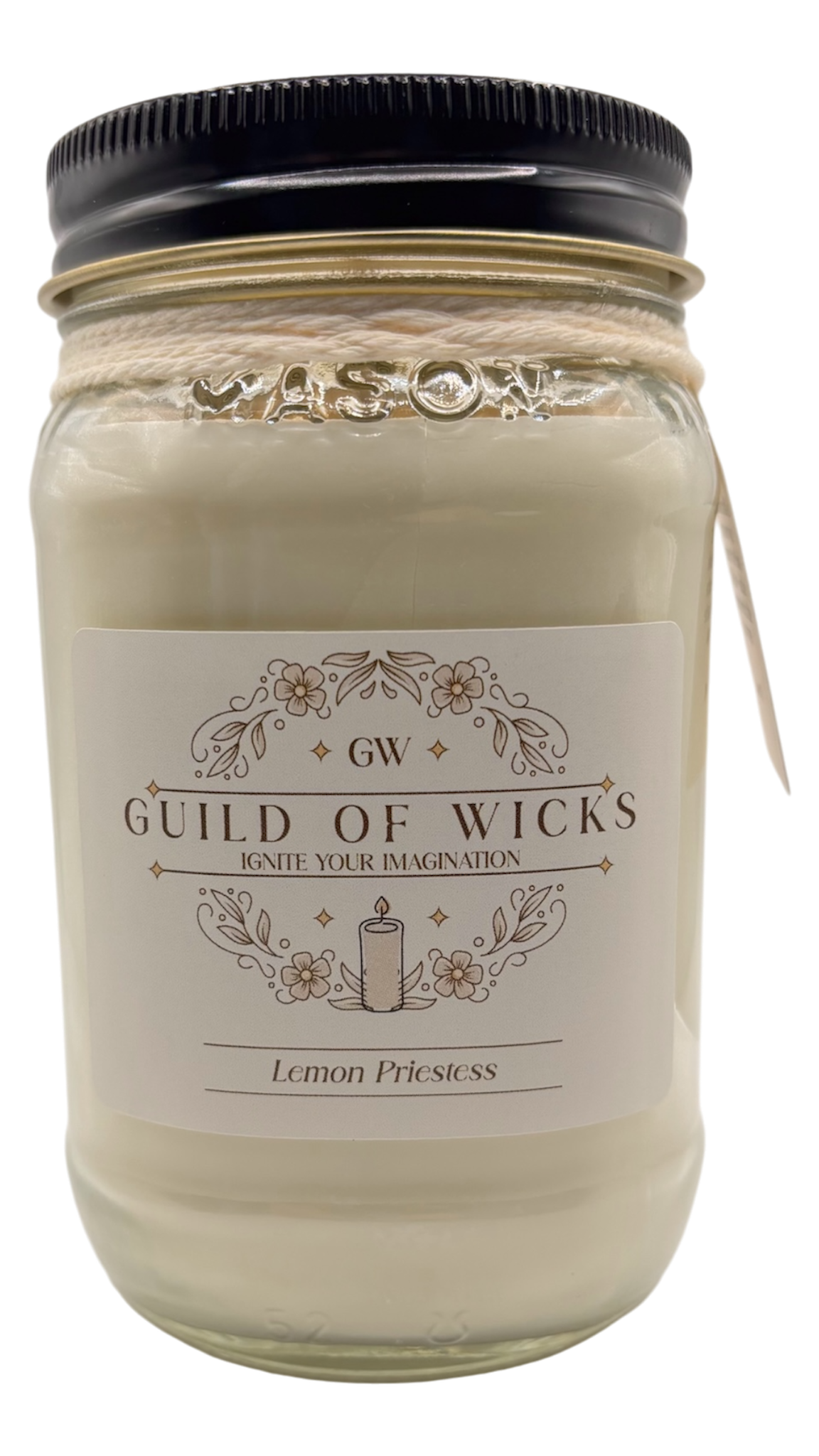 Lemon Priestess Candle