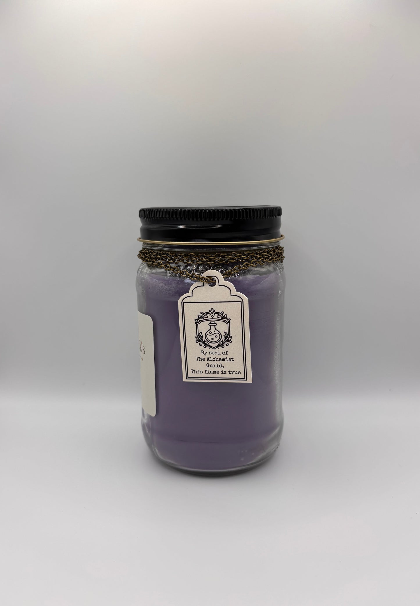 Shadowberry Cream Candle