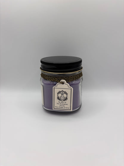 Shadowberry Cream Candle