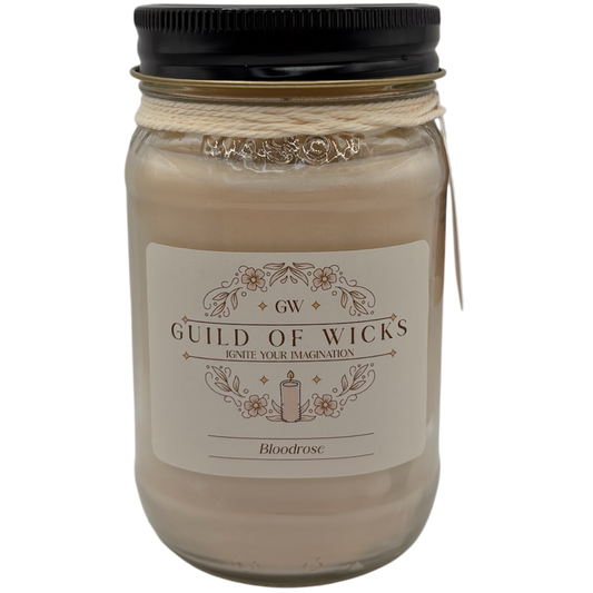 Blood Rose Candle