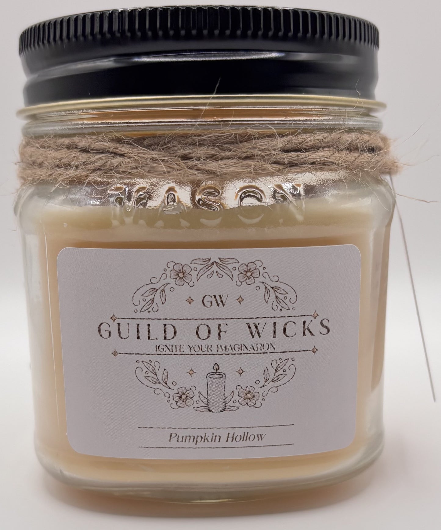 Pumpkin Hollow Candle
