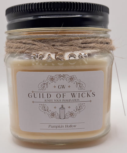 Pumpkin Hollow Candle