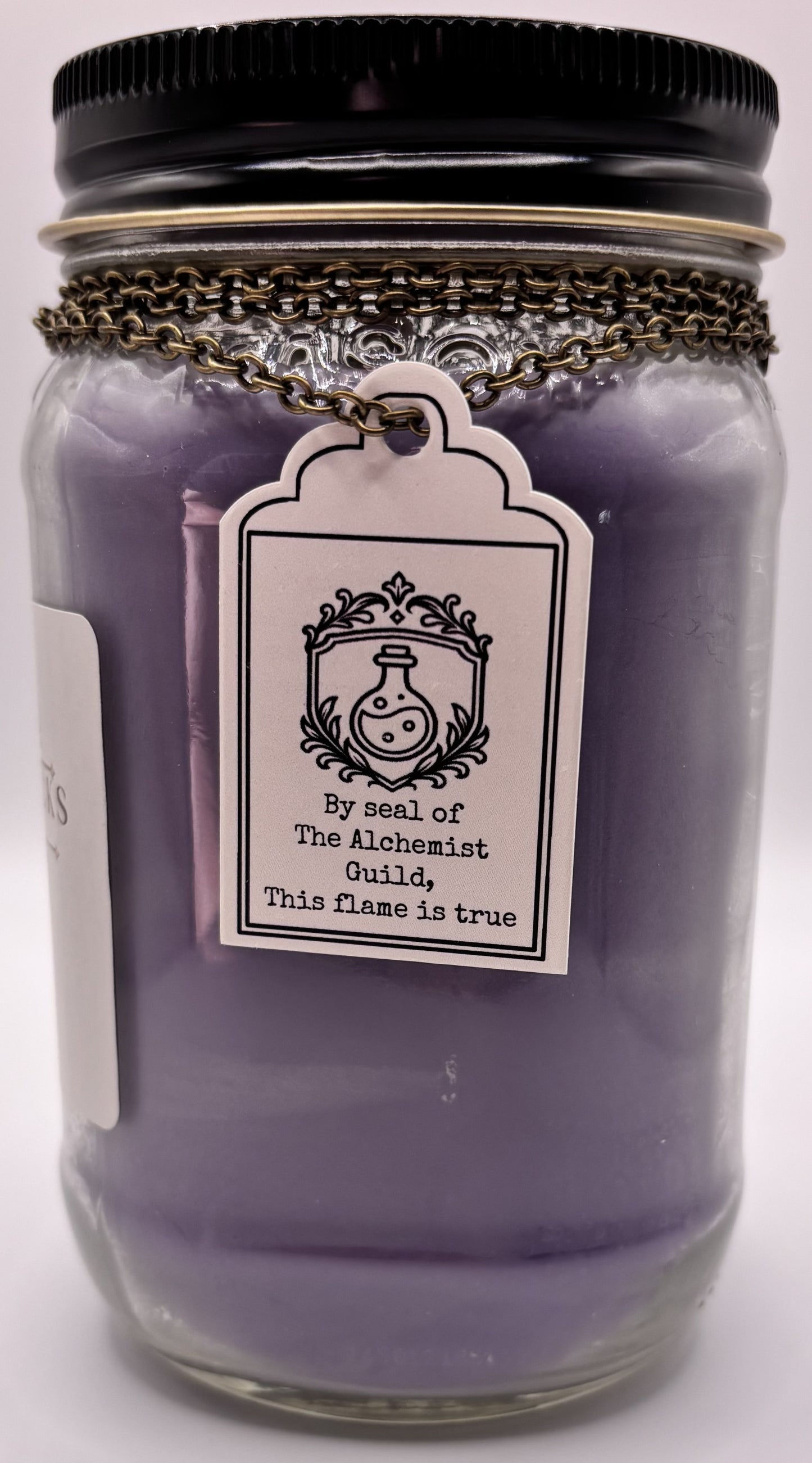 Shadowberry Cream Candle