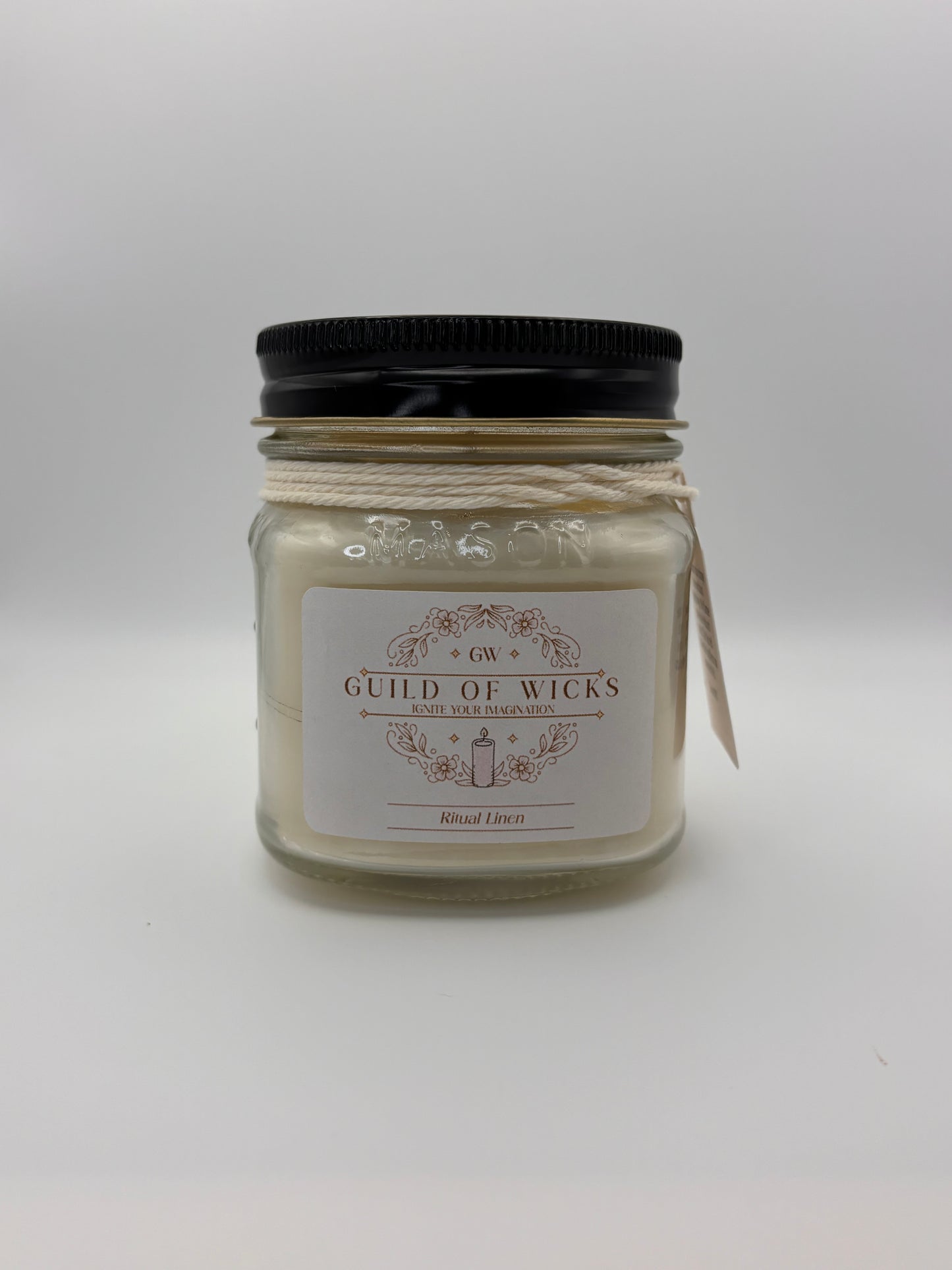 Ritual Linen Candle