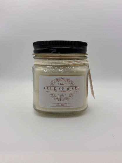 Ritual Linen Candle