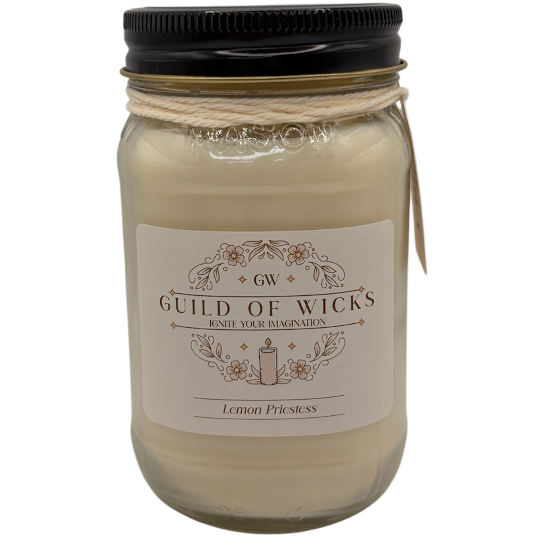 Lemon Priestess Candle