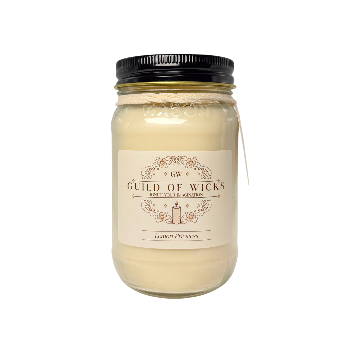 Lemon Priestess Candle