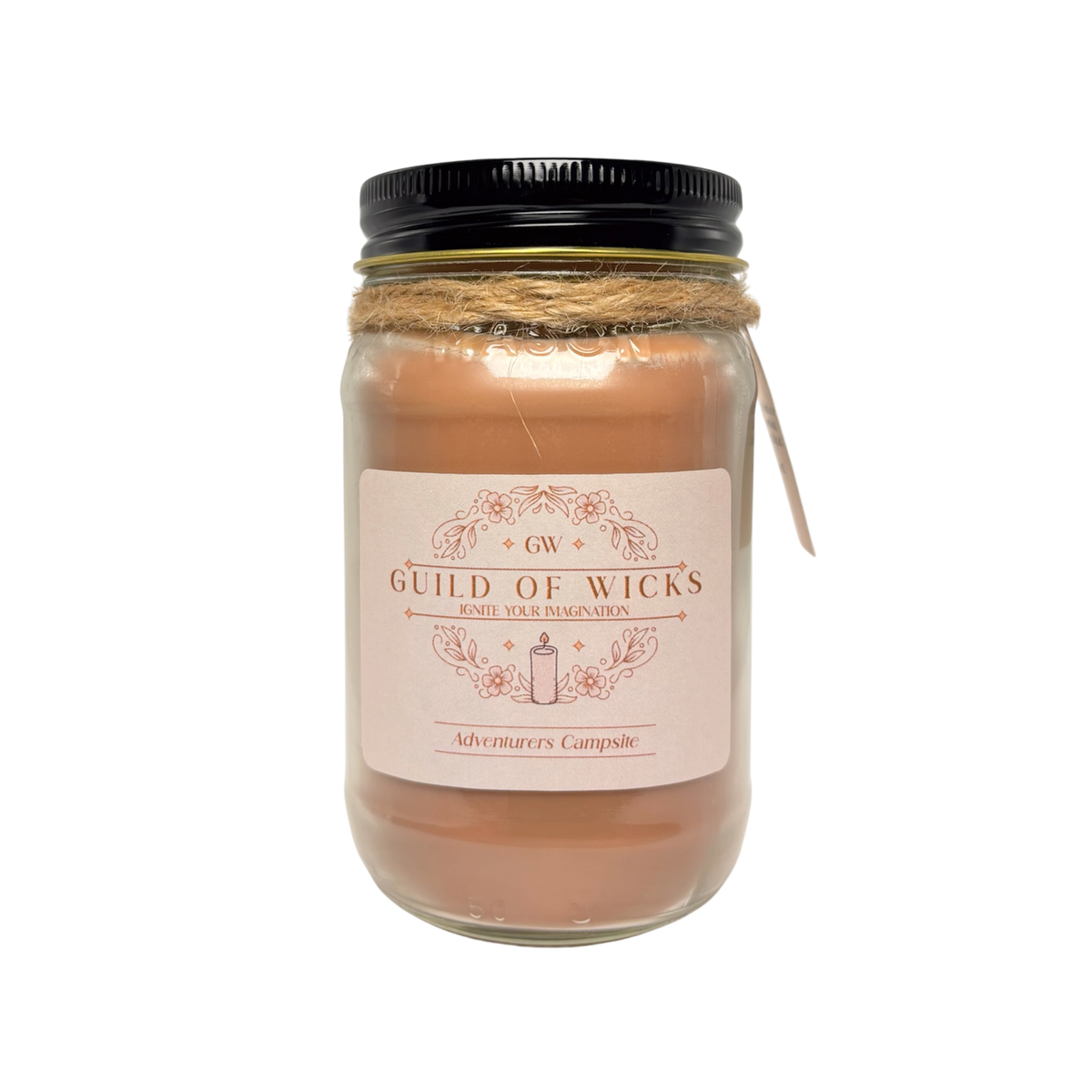 Adventurers Campsite Candle