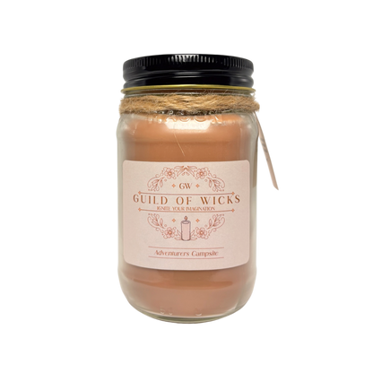 Adventurers Campsite Candle