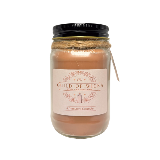 Adventurers Campsite Candle
