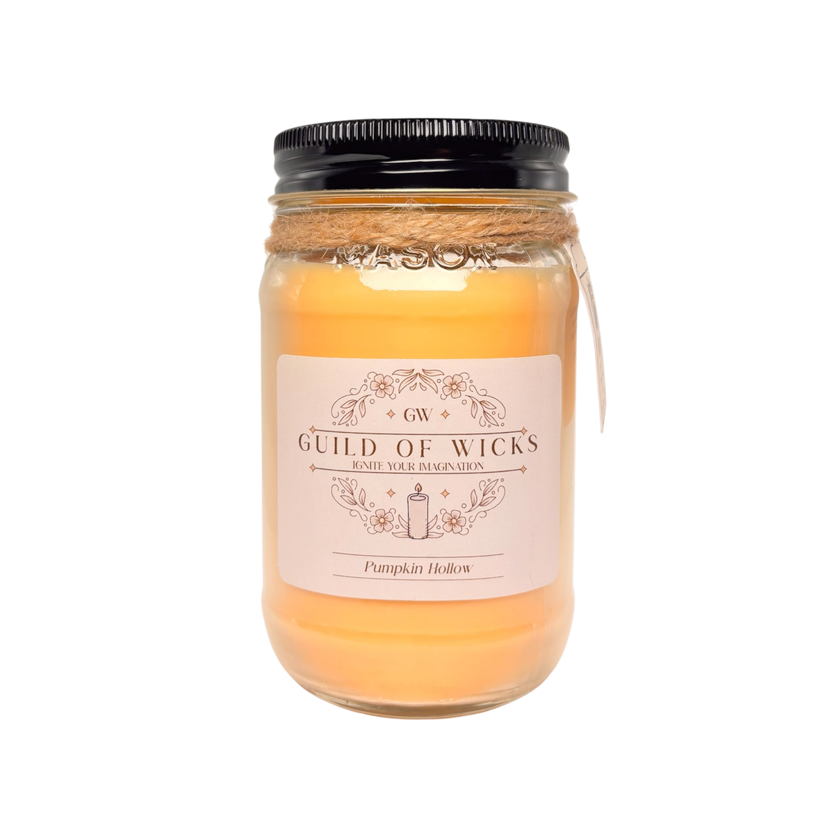 Pumpkin Hollow Candle