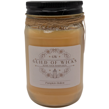 Pumpkin Hollow Candle